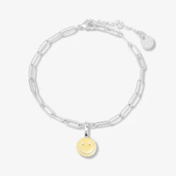 Harper Paperclip Chain Bracelet 18 Harper Paperclip Chain Bracelet -Deals Bijestora Store 38940 SILVV4 min