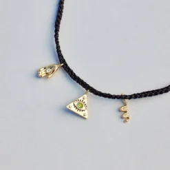 Mystics Mixed Gold Charm Bracelet 10 Mystics Mixed Gold Charm Bracelet -Deals Bijestora Store 38950BLCK 3