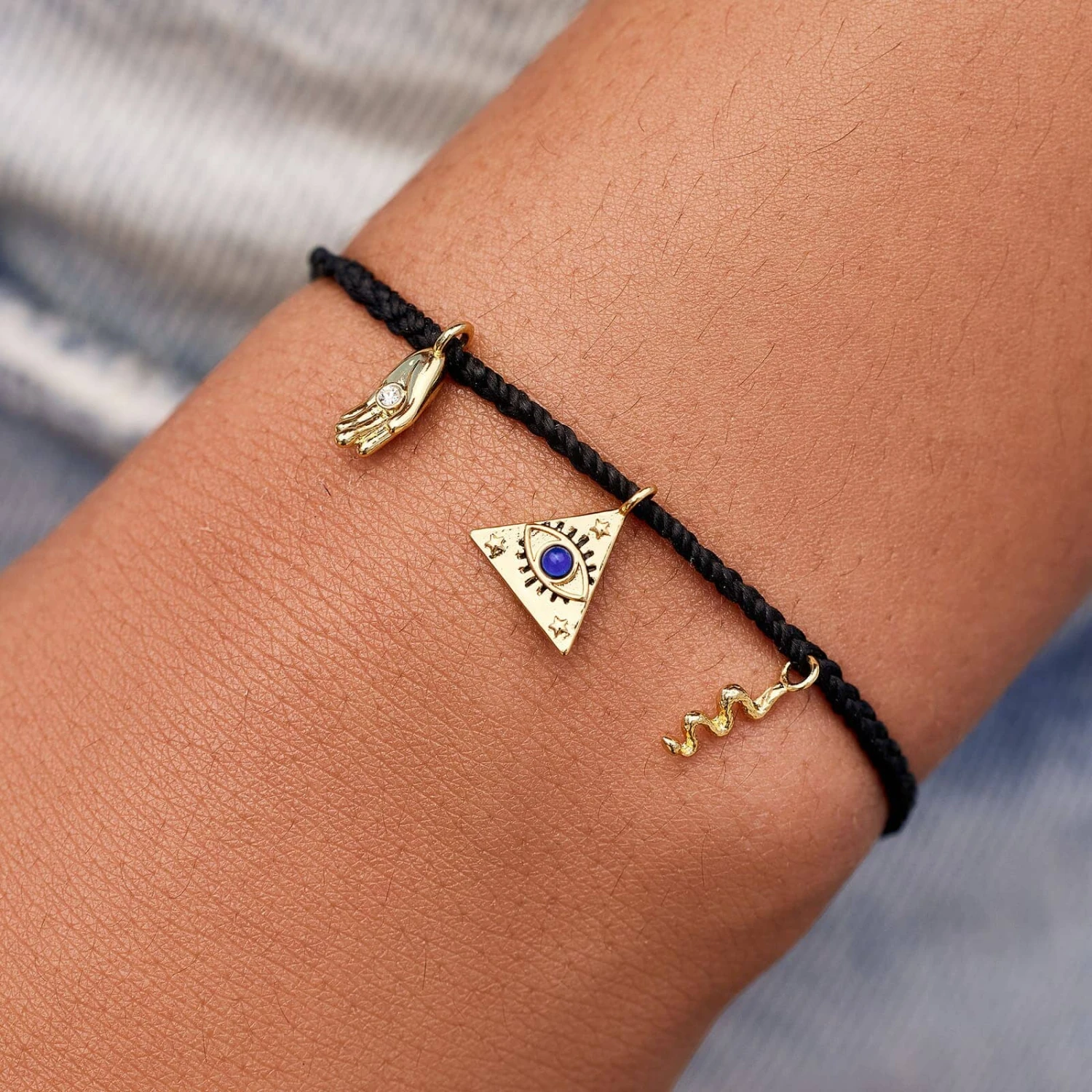 Mystics Mixed Gold Charm Bracelet 6 Mystics Mixed Gold Charm Bracelet - Image 6