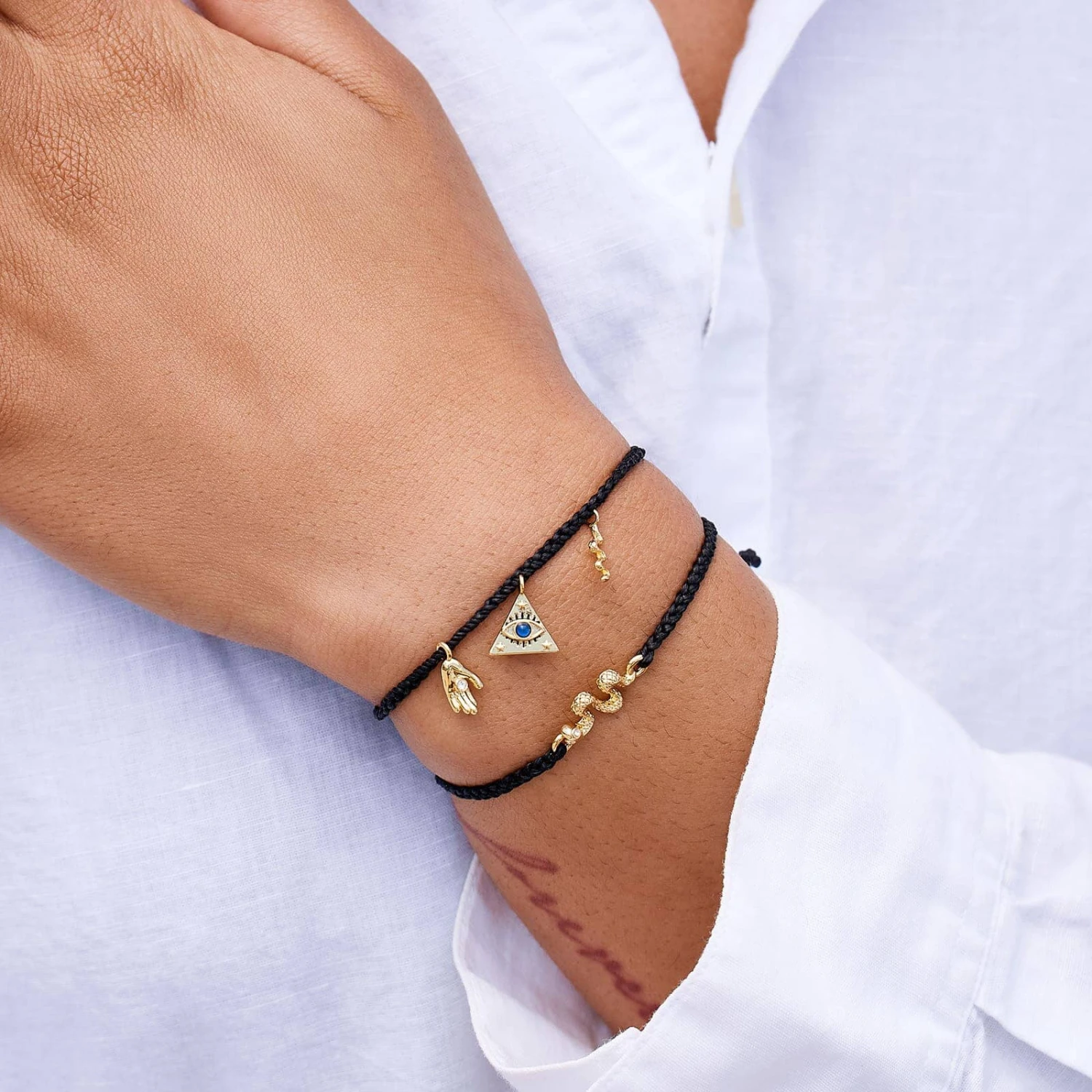 Mystics Mixed Gold Charm Bracelet 7 Mystics Mixed Gold Charm Bracelet - Image 7