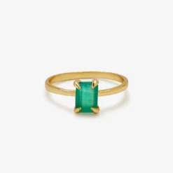 Emerald Statement Ring