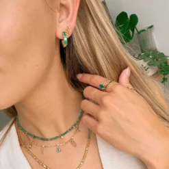 Snake Stud Earrings -Deals Bijestora Store 38979GOLD 6