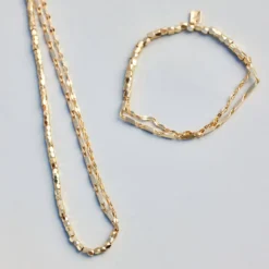 Metal Bead & Chain Choker -Deals Bijestora Store 38985GOLD 5