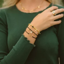 Mystics Mixed Charms Stretch Bracelet 11 Mystics Mixed Charms Stretch Bracelet -Deals Bijestora Store 39015GOLD 5