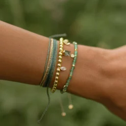 Mystics Mixed Charms Stretch Bracelet 12 Mystics Mixed Charms Stretch Bracelet -Deals Bijestora Store 39015GOLD 6