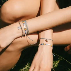 Outdoorsy Gals Metal Bead Stretch Bracelet -Deals Bijestora Store 39174SILV 9 min