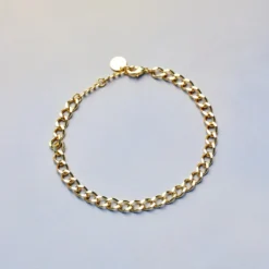 Harper Curb Chain Bracelet -Deals Bijestora Store 39176 GOLDV3