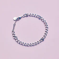 Harper Curb Chain Bracelet -Deals Bijestora Store 39176 SILVV4