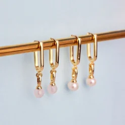 Harper Hoop Earrings -Deals Bijestora Store 39183 GOLDV3 min