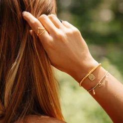 Outdoorsy Gals Mixed Charm Bracelet -Deals Bijestora Store 39190SAND 5 min