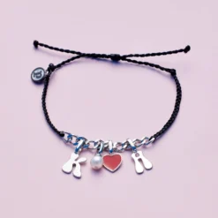 Harper Enamel Heart Charm -Deals Bijestora Store 39231 SILVV3