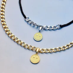 Harper Happy Face Charm -Deals Bijestora Store 39233 GOLDV3