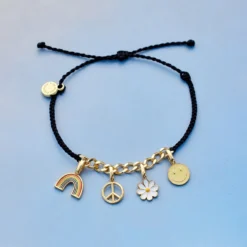 Harper Peace Sign Charm -Deals Bijestora Store 39235 SILVV2