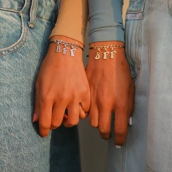 Harper Curb Chain String Bracelet -Deals Bijestora Store 39240 BLCKV7 min 1