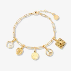Harper Charity Monstera Charm -Deals Bijestora Store 39245 GOLDV4