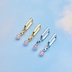 Harper Charity Rose Quartz Charm -Deals Bijestora Store 39256 GOLDV4