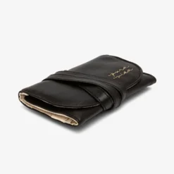 Faux Leather Jewelry Roll -Deals Bijestora Store 39372BLCK 3 min