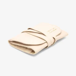 Faux Leather Jewelry Roll -Deals Bijestora Store 39372CREA 3 min