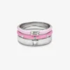 Boarding For Breast Cancer Ring Stack