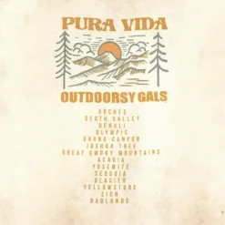 Sand Tie Dye Outdoorsy Gals Tee -Deals Bijestora Store 39426SDTD 4 min