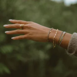 Smokey Quartz Beaded String Bracelet 21 Smokey Quartz Beaded String Bracelet -Deals Bijestora Store 39476GOLD 10