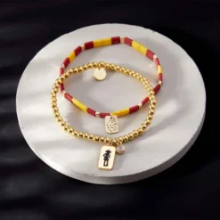 Harry Potter Dobby Metal Bead Stretch Bracelet -Deals Bijestora Store 39484GOLD 9