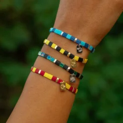 Harry Potter Ravenclaw™ Tile Bead Stretch Bracelet -Deals Bijestora Store 39487SILV 11