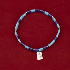 Harry Potter Ravenclaw™ Tile Bead Stretch Bracelet -Deals Bijestora Store 39487SILV 5