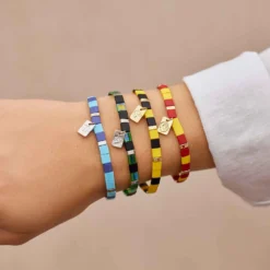 Harry Potter Ravenclaw™ Tile Bead Stretch Bracelet -Deals Bijestora Store 39487SILV 7