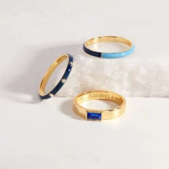 Harry Potter Ravenclaw™ 3 Ring Stack -Deals Bijestora Store 39513GOLD 4 min