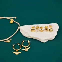 Harry Potter Hogwarts Mix N Match Earring Pack -Deals Bijestora Store 39519GOLD 12 min