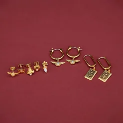 Harry Potter Hogwarts Mix N Match Earring Pack -Deals Bijestora Store 39519GOLD 9 min