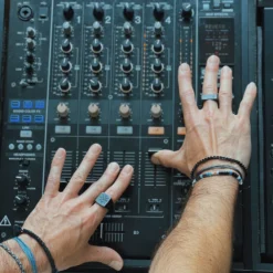 Men's Mixed Seed Bead Cord Bracelet 17 Men's Mixed Seed Bead Cord Bracelet -Deals Bijestora Store 39522BLACK 7 min