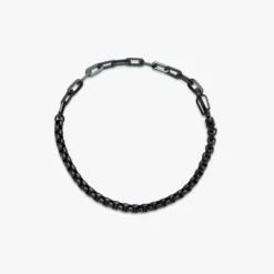 Men's Carabiner Clasp Chain Bracelet -Deals Bijestora Store 39524BLACK 1 min 7c2e3e67 9e0d 4ad6 8c39 36a20c12ea40