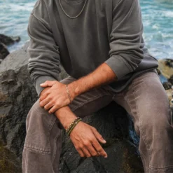 Men's Carabiner Clasp Chain Bracelet -Deals Bijestora Store 39524GOLD 8 min