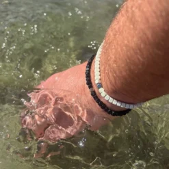 Men's Coated Hematite Stretch Bracelet 34 Men's Coated Hematite Stretch Bracelet -Deals Bijestora Store 39525BLACK 7 min