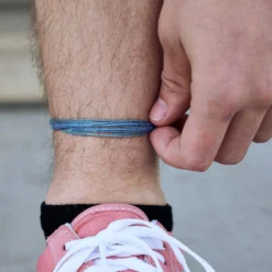 Men's Alpine Blue Anklet -Deals Bijestora Store 39542BLUE 3 min