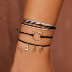 Boo Dainty Bracelet -Deals Bijestora Store 39690BLCK 5 min