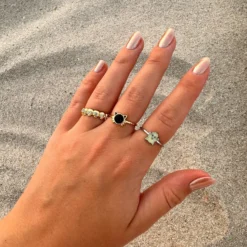 Glow In The Dark Ghost Emoji Ring -Deals Bijestora Store 39698SILV 6 min