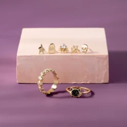 Halloween Mix N Match Earring Pack -Deals Bijestora Store 39704GOLD 6 min