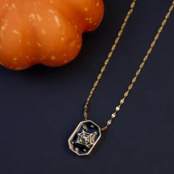 Black Widow Double Sided Pendant 13 Black Widow Double Sided Pendant -Deals Bijestora Store 39705GOLD 5 min