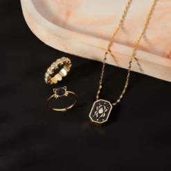 Black Widow Double Sided Pendant 15 Black Widow Double Sided Pendant -Deals Bijestora Store 39705GOLD 7 min