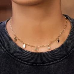 Halloween Mixed Charms Choker -Deals Bijestora Store 39706GOLD 3 min