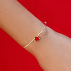 Heart Bead Gold Dainty Bracelet -Deals Bijestora Store 39747NATL 4 min 6745a170 073a 4c2c 9e97 0d28d10a9e7e