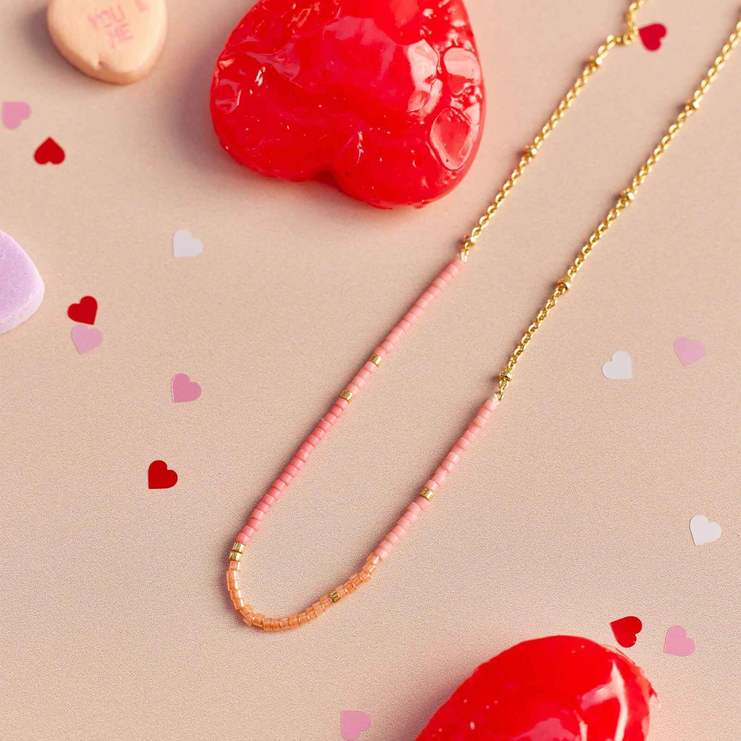 True Love Seed Bead Choker 2 True Love Seed Bead Choker - Image 2