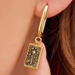 Harry Potter Lumos Hoop Earrings -Deals Bijestora Store 39831GOLD 7 min