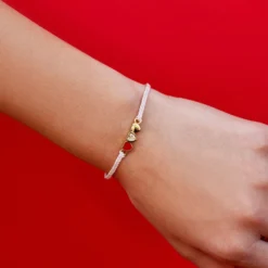 Red Cross Three Hearts Charm Bracelet 13 Red Cross Three Hearts Charm Bracelet -Deals Bijestora Store 39878VANL 4 min