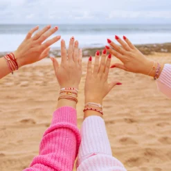 Red Cross Three Hearts Charm Bracelet 18 Red Cross Three Hearts Charm Bracelet -Deals Bijestora Store 39878VANL 9 min