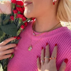 Rhinestone Heart Choker -Deals Bijestora Store 39903GOLD 9 min