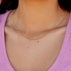 Harper Ball Chain Necklace -Deals Bijestora Store 39919GOLD 4